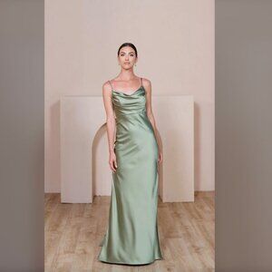 Revelry - Skye Satin Dress (Size: 2)